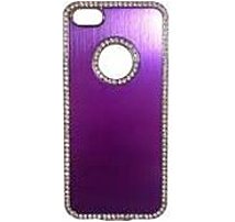 Couture 890968102522 Metallic Bling Case for Apple iPhone 5 Purple