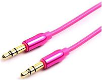 Onn ONA14TA015 3 Feet Premium Auxiliary Cable Pink