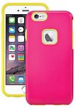 iLuv AI6REGAPN Regatta Dual Layer Case for iPhone 6 Pink Thermoplastic Polyurethane TPU Polycarbonate