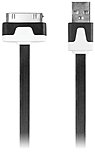 iEssentials IPL FDC BK Proprietary Data Transfer Cable For Iphone iPods 30 pin 3.30 ft Black