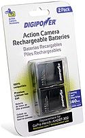 Mizco BP GP302 2 Replacement Battery For Gopro HERO3 Camcorders 2 Pack