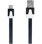 DigiPower USB Data Transfer Cable USB For Smart Phone Tablets 3 ft Micro USB Black IE DCMICRO BK