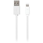 iEssentials Sync Charge USB Data Transfer Cable For iPhone 5 and new iPads Charging Data cable 3ft White IPLH5 FDC WT