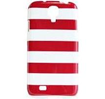 Couture 890968405753 40575 Nautical Stripe Case for Samsung Galaxy S4 Red White