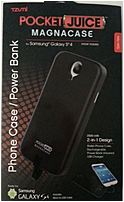 Tzumi Pocket Juice 817243034682 Magnacase Power Bank for Samsung Galaxy S4 Black