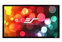 Elite Screens Er166wh1w-a1080p2 Sable235 Wall Mount Fixed Frame Projection Screen (166&quot; 2.35:1 Aspect Ratio) (acoustically Transparent) - 65&quot; X 152.8&quot; - Acousticpro1080p2