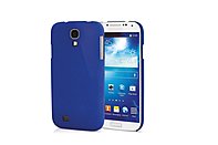 V7 PD19BLU 14N Metro Anti Slip Case for Galaxy S4 Sand Finish Semi Flexible Phone Case Smartphone Blue Textured Sand Polycarbonate Plastic