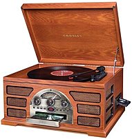 Crosley CR66 PA Rochester 5 in 1 Stereo Turntable Sound System Paprika