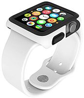 Speck Products SPK A4166 CandyShell Fit Case for Apple Watch 42 mm White Black