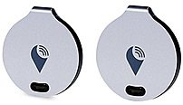 Trackr Bravo 852434005218 Tracking Device - 2 Pack - Silver
