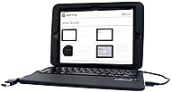 Griffin Technology GB38369 Slim Keyboard Folio Case for iPad Air Bluetooth Black