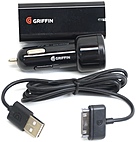 Griffin PowerDuo NA23093 Auto AC Adapter 12 V DC 110 V AC 220 V AC Input Voltage 2.10 A Output Current