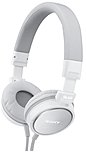 Sony Mdr-zx600/whi Zx Series Stereo Headphone - Stereo - White - Mini-phone - Wired - 40 Ohm - 6 Hz 25 Khz - Gold Plated - Over-the-head - Binaural - Ear-cup - 3.94 Ft Cable Mdrzx600/whi