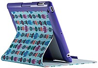Speck Products Spk-a4098 Fitfolio Case For Ipad 2/3/4 - Flower Owl - Cloud Blue, Ultraviolet Purple