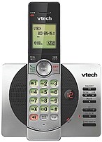 Vtech Cs6929 Dect 6.0 Expandable Cordless Phone System With Answering Machine, 1 Handset - Silver