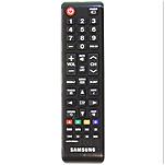Samsung AA59 00666A Remote Control for UN32EH4003FXZA LED TV 2 x AAA Batteries not Included Black