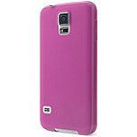 iLuv Gelato Soft Flexible Case for Galaxy S5 Smartphone Pink Thermoplastic Polyurethane TPU SS5GELAPN
