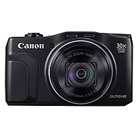Canon Powershot Sx710 Hs 20.3 Megapixel Compact Camera - Black - 3&quot; Lcd - 16:9 - 30x Optical Zoom - 4x - Optical (is) - Ttl - 5184 X 3888 Image - 1920 X 1080 Video - Hdmi - Pictbridge - Hd Movie Mode - Wireless Lan 0109c001