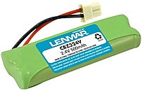 Lenmar CBZ324V Replacement Battery for V Tech DS6421 Cordless Phones Black