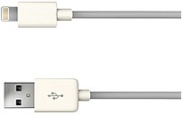 Just Wireless 705954054313 5418 5 Feet USB Lightning Cable for iPhone iPod iPad White