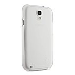 Belkin Galaxy S4 Exclusive Shield Sheer Matte Case Smartphone Clear Textured Matte Tint Polycarbonate F8M550BTC01