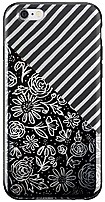 Belkin Components F8W651BTC00 Dana Tanamachi Floral Stripes Case for iPhone 6 6S Silver Black