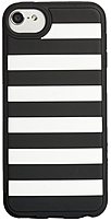 Agent18 T5str/bw Stripevest Silicone Case For Ipod Touch 5g - Black, White