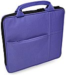 V7 Slim TA20PUR 1N Attache Carrying Case for iPad and iPad2 Purple