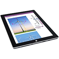 Microsoft 7G6 00014 Surface 3 Net Tablet PC Intel Atom x7 Z8700 1.6 GHz Quad Core Processor 4 GB DDR3 SDRAM 128 GB Solid State Drive 10.8 inch Touchscreen Display Windows 10 Home 64 bit Edition