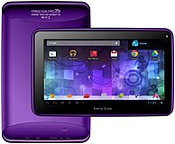 Visual Land Prestige Pro Me-7d-16gb-pur Wi-fi Tablet Pc - Cortex-a9 1.6 Ghz Dual-core Processor - 1 Gb Ddr3 Ram - 16 Gb Storage - 7.0-inch Display - Android 4.1 Jelly Bean - Purple