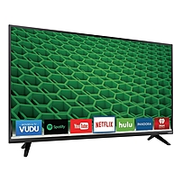 VIzio D50 D1 50 inch LED Smart TV 1920 x 1080 240 Clear Action 5 000 000 1 Wi Fi HDMI