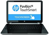 HP Pavilion TouchSmart E8A65UA 15 n020us Notebook PC AMD A6 5200 2.0 GHz Quad Core Processor 4 GB DDR3L SDRAM 750 GB Hard Drive 15.6 inch Touchscreen Display Windows 8 64 bit Silver