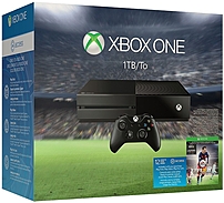 Microsoft Xbox One EA Sports FIFA 16 1TB Bundle - Wireless - ATI Radeon - 1920 x 1080 - Blu-ray Disc Player - 1000 GB HDD - Gigabit Ethernet - Wireless LAN - HDMI - USB - Octa-core (8 Core) KF7-00043