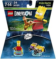 Warner Home Video-games 883929463916 Simpsons Bart Fun Pack - Lego Dimensions