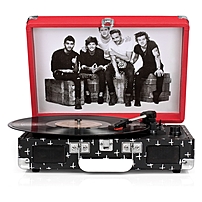 Crosley Cr8005a-od One Direction Cruiser Turntable - Belt Drive - Manual - 33.33, 45, 78 Rpm - Red, Black