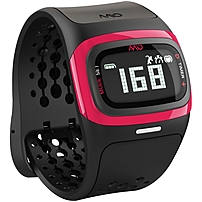 Mio Alpha2 Heart Rate Sport Watch - Wrist - Accelerometer, Optical Heart Rate Sensor - Heart Rate - Bluetooth - Bluetooth 4.0 - 2191.45 Hour - Pink - Silicone - Health & Fitness, Sports - Water Resistant 58p-pnk