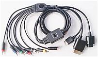 ONN ONA15MG102 HD AV Combo Cable For Xbox PS2 PS3 and Wii