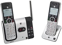 AT T CL82214 DECT 6.0 Cordless Phone with 2 Handsets