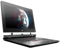 Lenovo ThinkPad Helix 20CG000QUS 11.6 quot; Touchscreen LED In plane Switching IPS Technology VibrantView 2 in 1 Ultrabook Intel Core M 5Y70 Dual core 2 Core 1.10 GHz Convertible Graphite Black 8 GB L