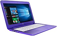 Hp Stream P3u34ua 13-c120nr Notebook Pc - Intel Celeron N3050 1.6 Ghz Dual-core Processor - 2 Gb Ddr3l Sdram - 32 Gb Emmc Hard Drive - 13.3-inch Display - Windows 10 Home 64-bit - Violet Purple