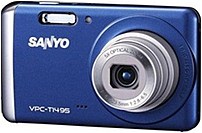 Sanyo VPC T1495BL 14.0 Megapixels Digital Camera 5x Optical Zoom 2.7 inch LCD Display 4.70 23.5 mm Lens Blue