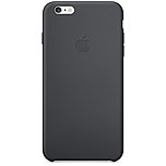 Apple MGR92ZM A iPhone 6 Plus Silicone Case Black iPhone Black Silky Silicone MicroFiber