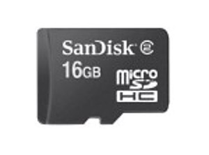 SanDisk SDSDQ 016G AW46A 16 GB Class 4 microSD Memory Card With Adapter