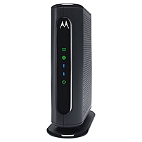 Motorola MB7220 10 8x4 Cable Modem Model MB7220 343 Mbps DOCSIS 3.0 Certified by Comcast XFINITY Time Warner Cable Cox BrightHouse and More 1 x Network RJ 45 Gigabit Ethernet Desktop