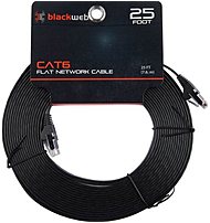 Blackweb BWA15HO117 25 feet High Performance Snagless Patch Cable Black