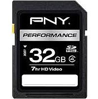 PNG P SDHC32G4H GE 32 GB Performance SDHC Class 4 Memory Card