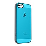 Belkin F8W138TTC05 Grip Candy Sheer Case for iPhone 5 iPhone Turquoise Gravel Tint Translucent Thermoplastic Polyurethane TPU