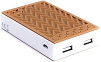 Xsories GoPro SNKR5E601 Sneaker Power Bank With Dual USB Brown