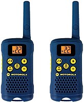 Motorola MG163A Two Way Radio With 16 Mile Range Blue Gray