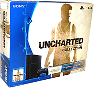 Sony 3001362 UNCHARTED The Nathan Drake Collection PS4 Game Console Bundle Game Pad Supported Wireless Black ATI Radeon Blu ray Disc Player 500 GB HDD Gigabit Ethernet Bluetooth Wireless LAN HDMI USB 
